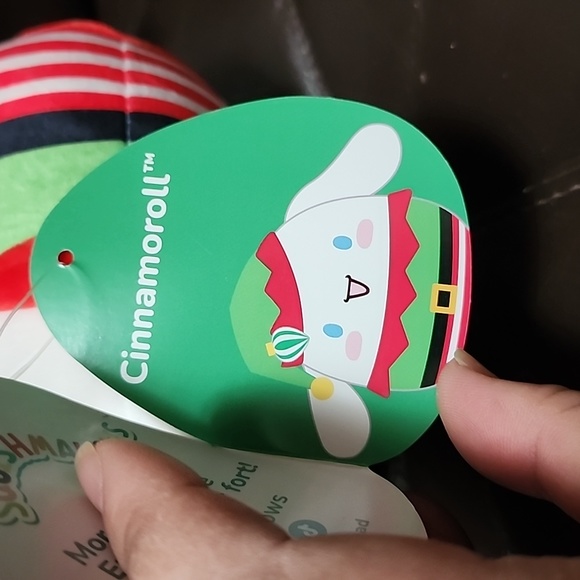 Brand new Squishmallows  Sanrio Holiday Cinnamoroll Stuffed Animal Pillow - Picture 10 of 10